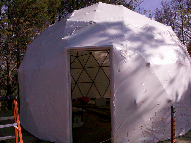 Papercrete Dome