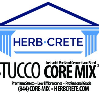 HERB-CRETE Stucco Core Mix